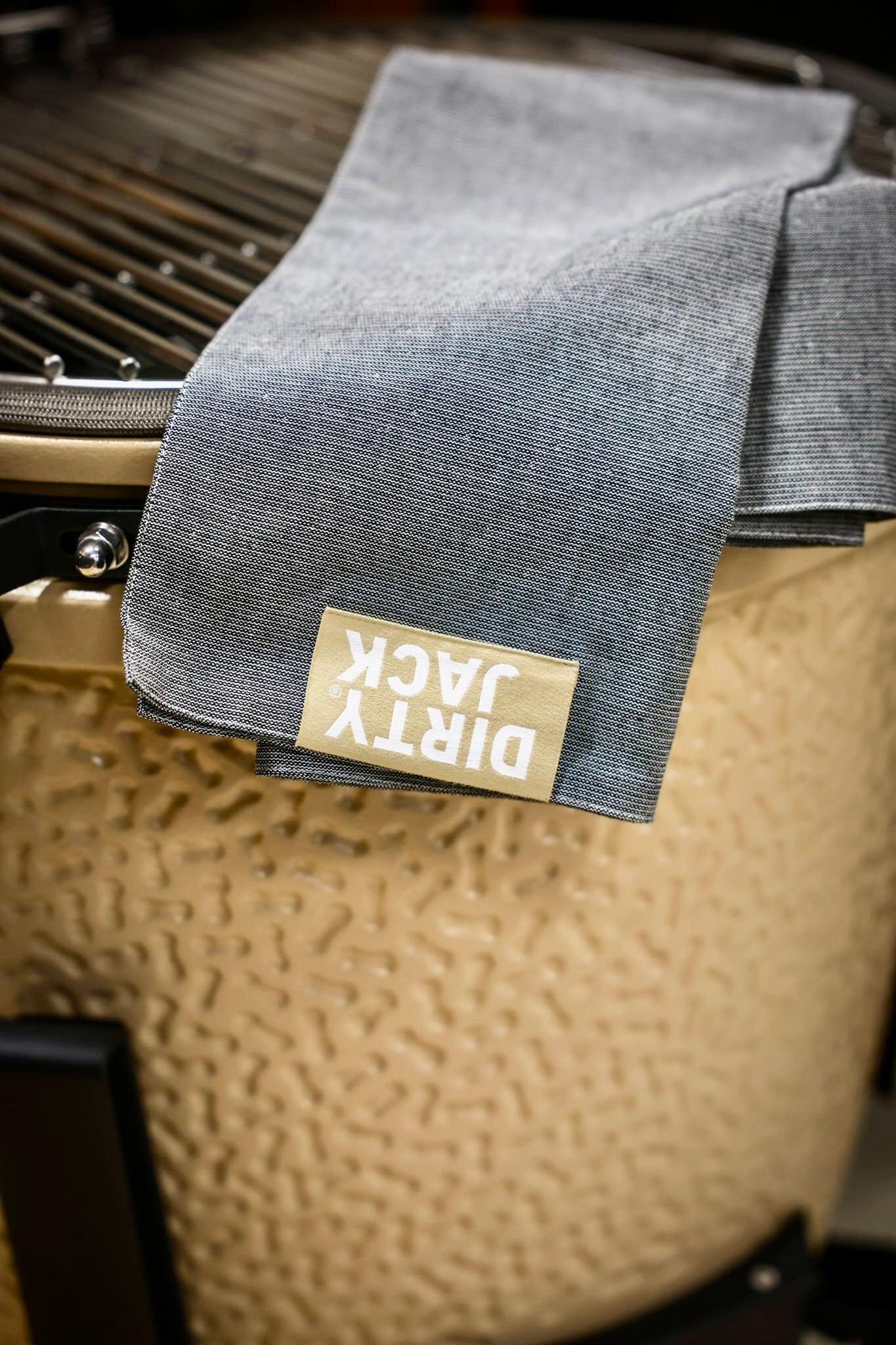 DIRTY JACK Cooking Cloth | Charcoal – Desert Sand Label