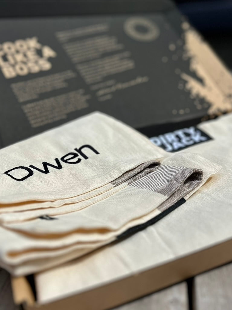 DIRTY JACK Cooking Cloth | Sandstone - Chocolate