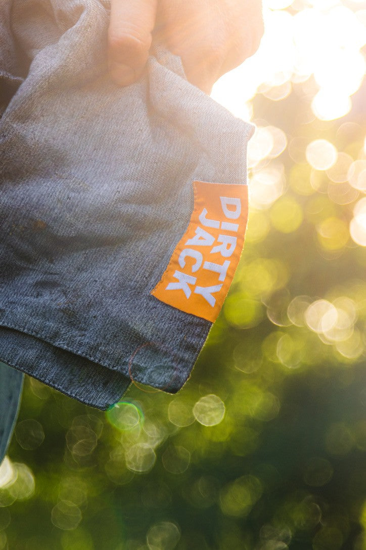 DIRTY JACK Cooking Cloth | Charcoal - Orange label