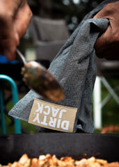 Charcoal – Desert Sand Label